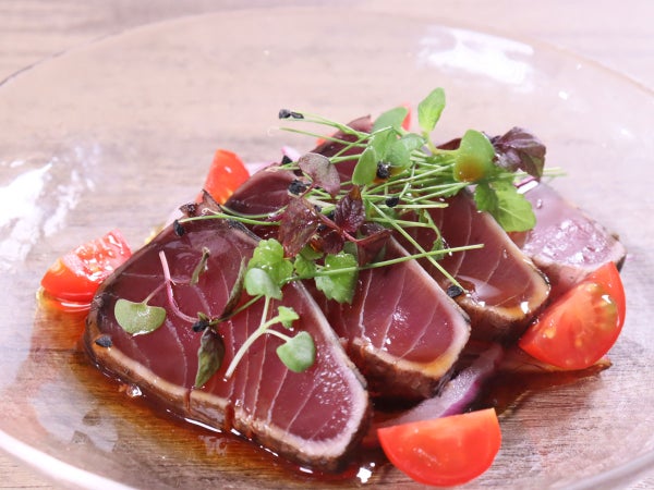 簡単！ロスなし！かつおのたたき